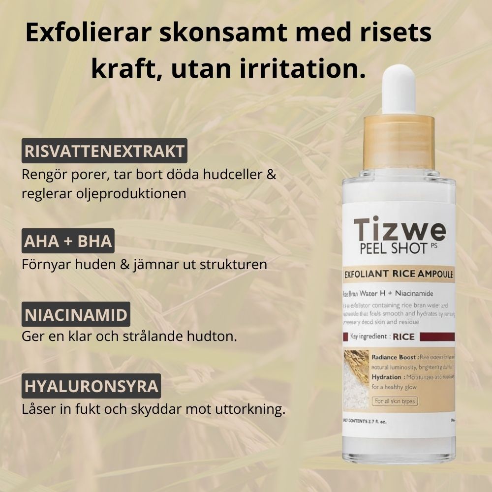 Tizwe - Rice Peel Shot Serum