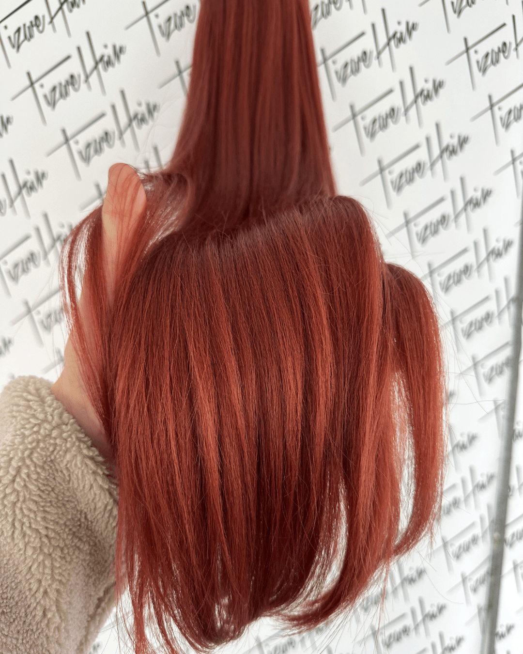 "TANJA" - PLATT 80cm PREMIUM HÅR - TizweHair